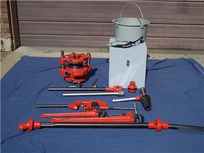 Ridgid 141 threading kit for 300 535 700 extra oiler +