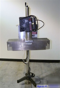 Used- kalish neck bander shrink tunnel, 4Ã¦Ã¦ wide x 18Ã¦Ã¦