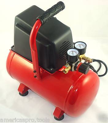 Portable 2 gallons mini hotdog air compressor with hose