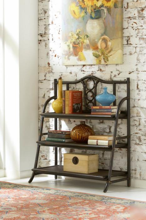 Powell 816-250 - 39 in. turtle bay 3-shelf bookcase