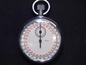 Russian stop watch:1/10 second grad analog stopwatch