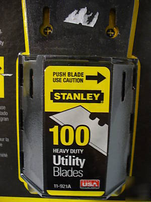 Stanley 11-921A 100 heavy duty utility blades