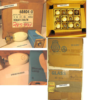 Sylvania H38AV-100/n B17 warmtone mercury lamps case 12