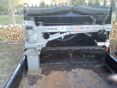 Venturo ET6KR truck mounted crane 2200LBS
