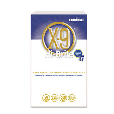 X-9 plus copy/laser 96 brightnes 20LB white 5000 sheets