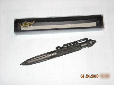 2010 uzi tactical pen w/window breaker police,security