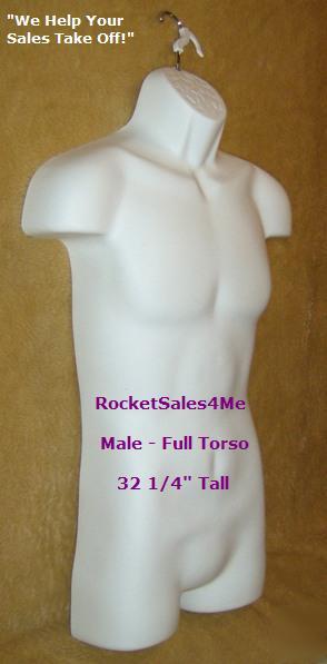 Male female toddler white mannequin manniquin manequin