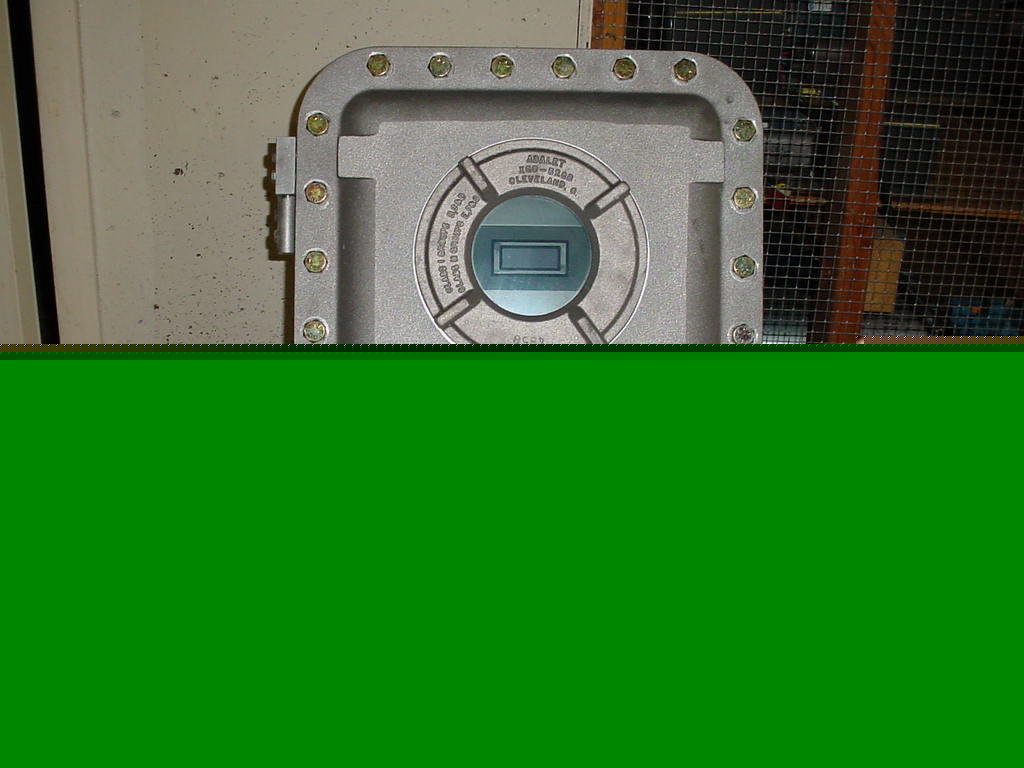 Rosemount oxygen analyzer & adalet outlet box