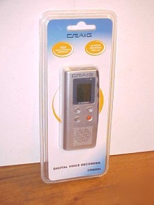 New craig digital voice recorder 28 hour CR8000 