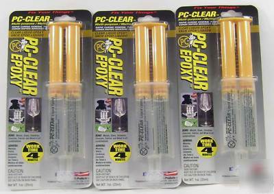 Pc-products pc clear epoxy triple pack