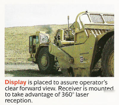 Spectra-precision gradio machine control laser receiver