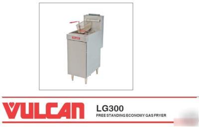 Vulcan economy gas fryer 35-40LB LG300 free shipping