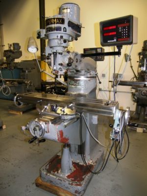 #yc 1-1/2VA supermax vertical mill '86