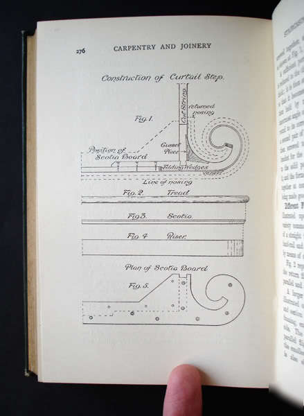Carpentry & joinery book 1910 staircases doors roofs