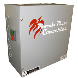 New 30 hp rotary phase converter panel - 