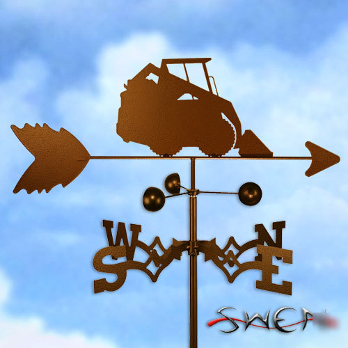 New hand made skid steer loader weathervane ~ ~