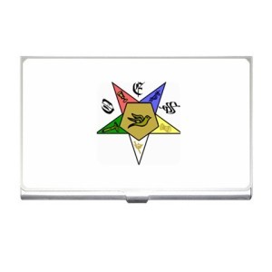 Oes order of the easter star warder card holder