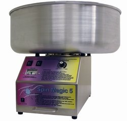 Paragon spin magic cotton candy machine w/aluminum bowl