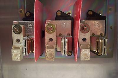 Square d stainless 200 amp fused safety switch H364DS