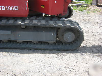 2008 takeuchi TB180FR mini excavator low hours 