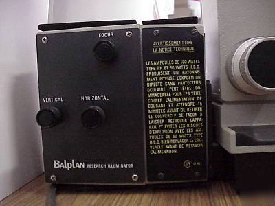 Bausch & lomb research binocular microscope, quad