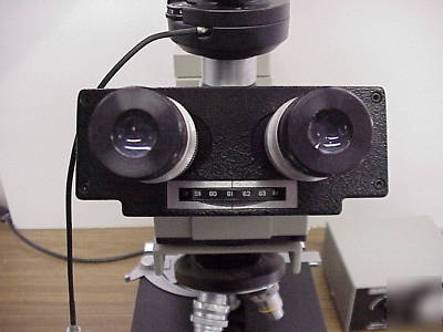 Bausch & lomb research binocular microscope, quad