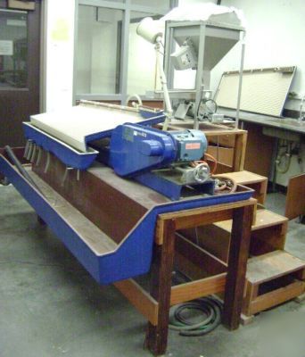 Wilfley concentrating table & eriez volumatic feeder 