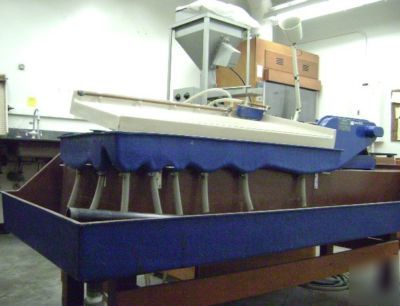 Wilfley concentrating table & eriez volumatic feeder 