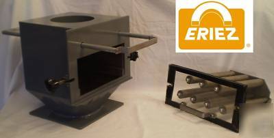 Eriez magnetics 8X8 ms ceramic grate in housing magnet