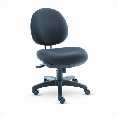 Interval high-performance task chair black fabric