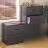 New hon 400 series lateral file with lock 434LP black