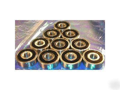 10 sealed bearings 6202-2RS ball bearing 6202RS rs lot