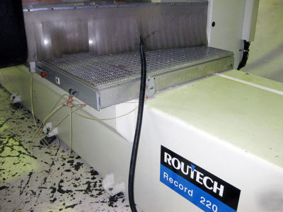 #10300 - scm routech record 220 3-axis cnc router