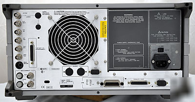 Agilent 8753ES 30KHZ-6GHZ network analyzer opts 006/010