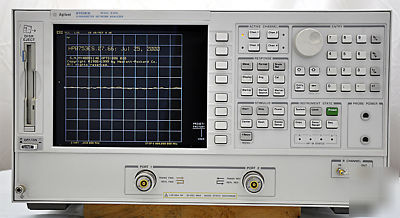 Agilent 8753ES 30KHZ-6GHZ network analyzer opts 006/010