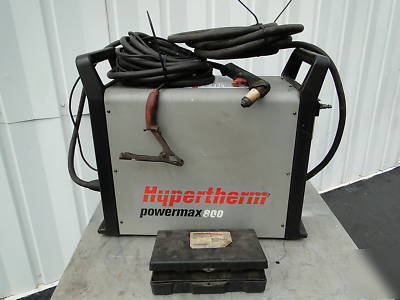 Hypertherm powermax 800 plasma cutter 220V 1 ph machine