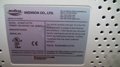 Medison sa-8000 live 3D ultrasound