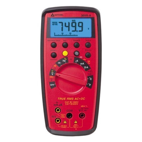 Amprobe 38XR-a digital multimeter w/optical pc interfac