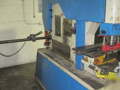 New kingsland ironworker 125 ton used & piranha geka 