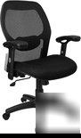 Super mesh chair with mesh back and mesh fabric seat 