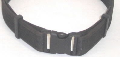 Uncle mike sidekick black nylon gun belt small med lg