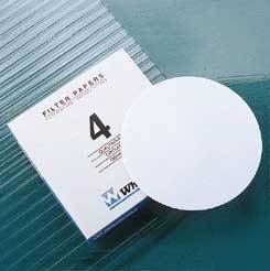 Whatman grade 4 filter paper,1004-125, 125MM diam.
