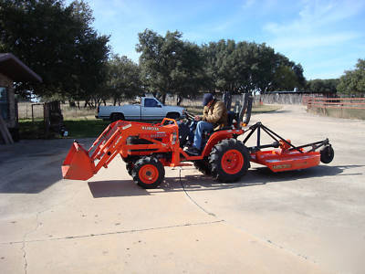 2007 kubota tractor, B7510 with loader