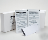 Bill validator presaturated cleaning cards bill changer