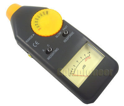 Decibel db 7 range sound level audio noise meter QT22