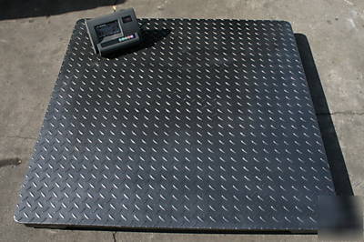 Floor scale/weigh/2'X2' 1-10K/shipping scales/pallet