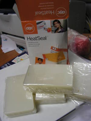 Heatseal laminating pouches 2-1/2