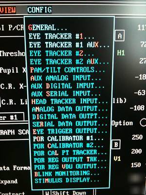 Iscan eye tracking camera system etl 400 with software