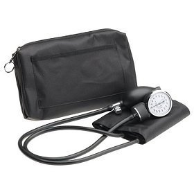 Prestige aneroid sphygmomanometer with matching carryin