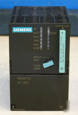 Siemens simatic S7-300 CPU315-2DP profibus cpu module